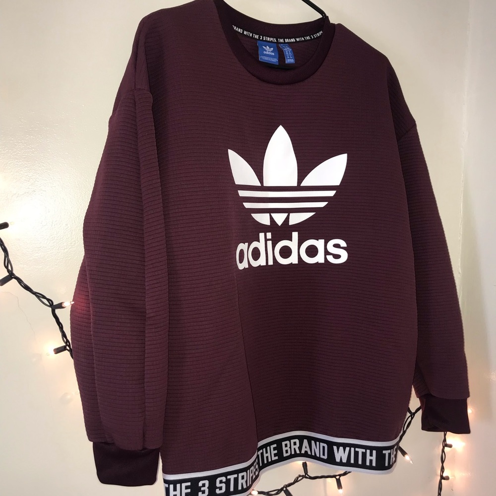 Adidas top. Very stylish.